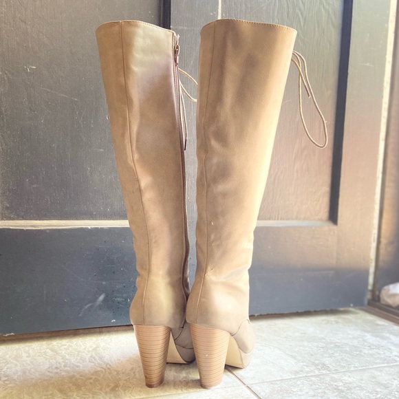 cierra tan knee high boots - Picture 5 of 13